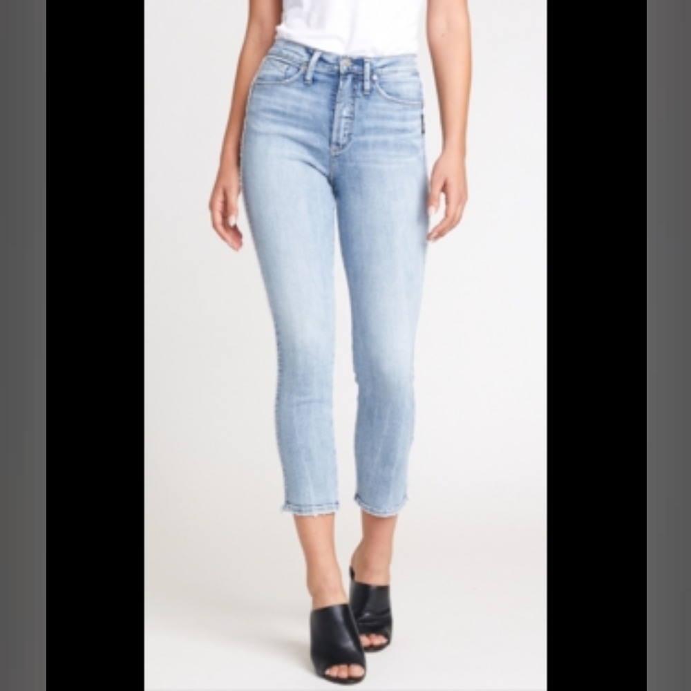 Silver Jeans Calley Slim Crop